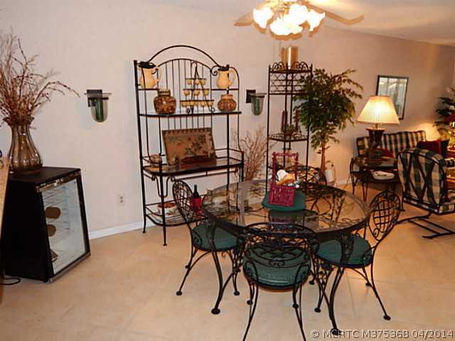 1868 Southwest Palm City Road, Unit 103 Stuart, FL 34994 - Photo 9 of 25 Dining Room.