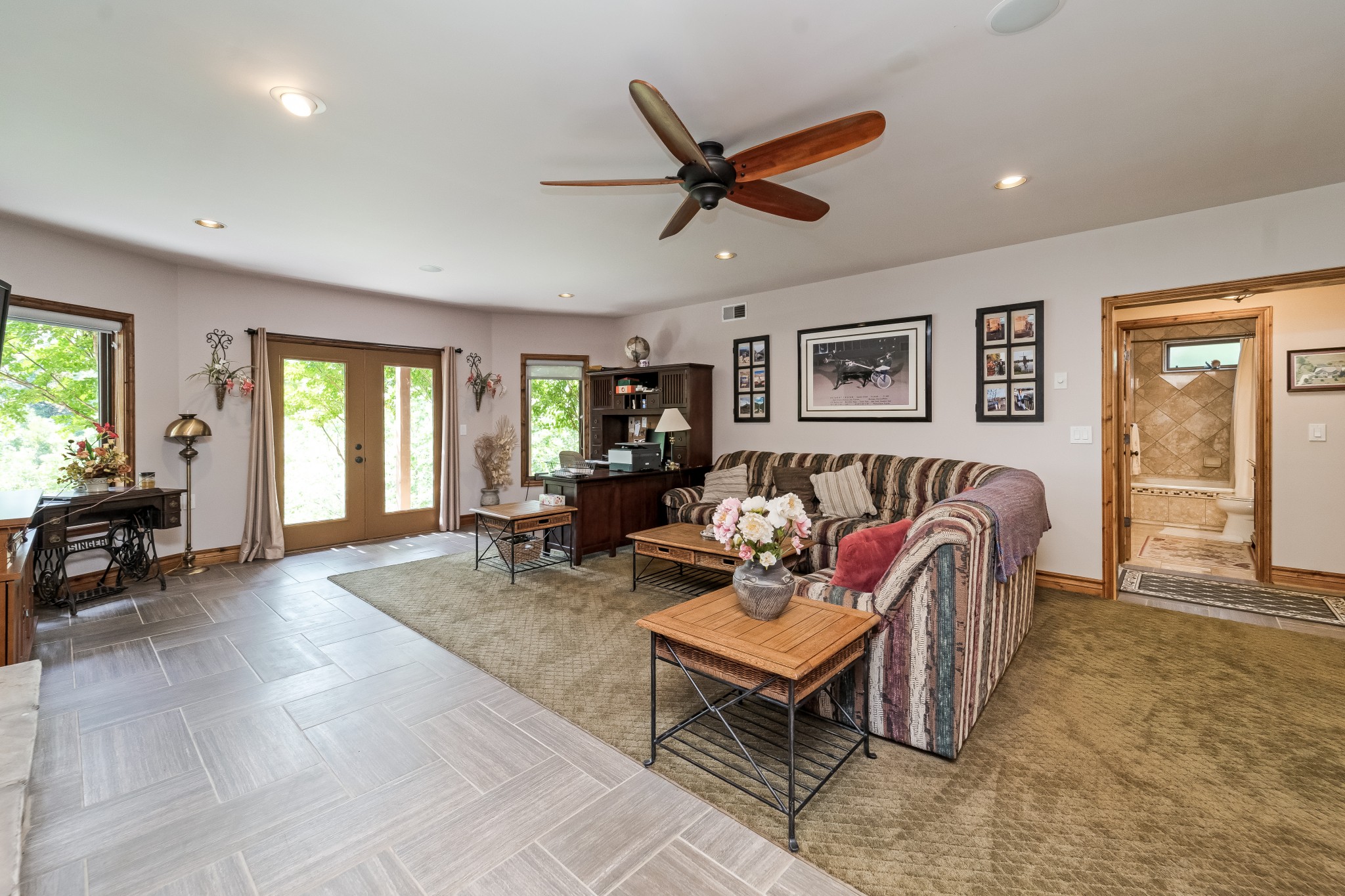 5564 Pinewood Road Franklin, TN 37064 - Photo 24 of 69 a living room with furniture and a large window