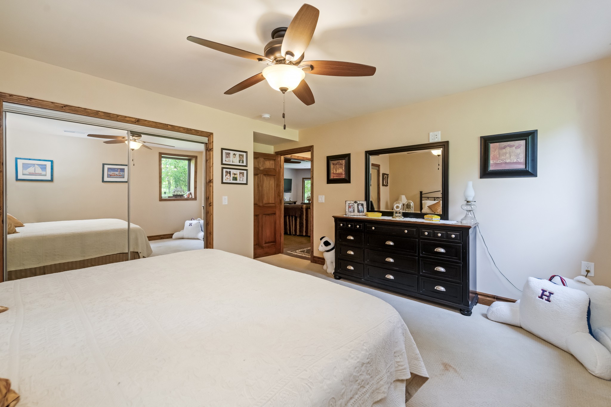 5564 Pinewood Road Franklin, TN 37064 - Photo 30 of 69 a bedroom with a bed and wooden floor