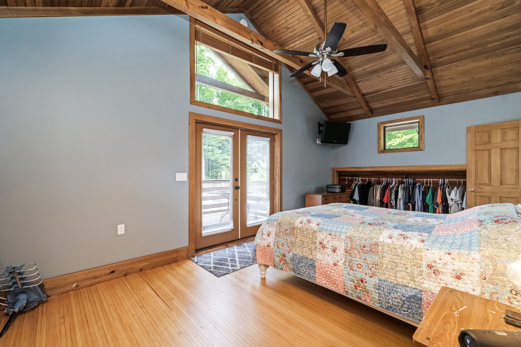 5564 Pinewood Road Franklin, TN 37064 - Photo 48 of 69 a bedroom with a large bed and a large window