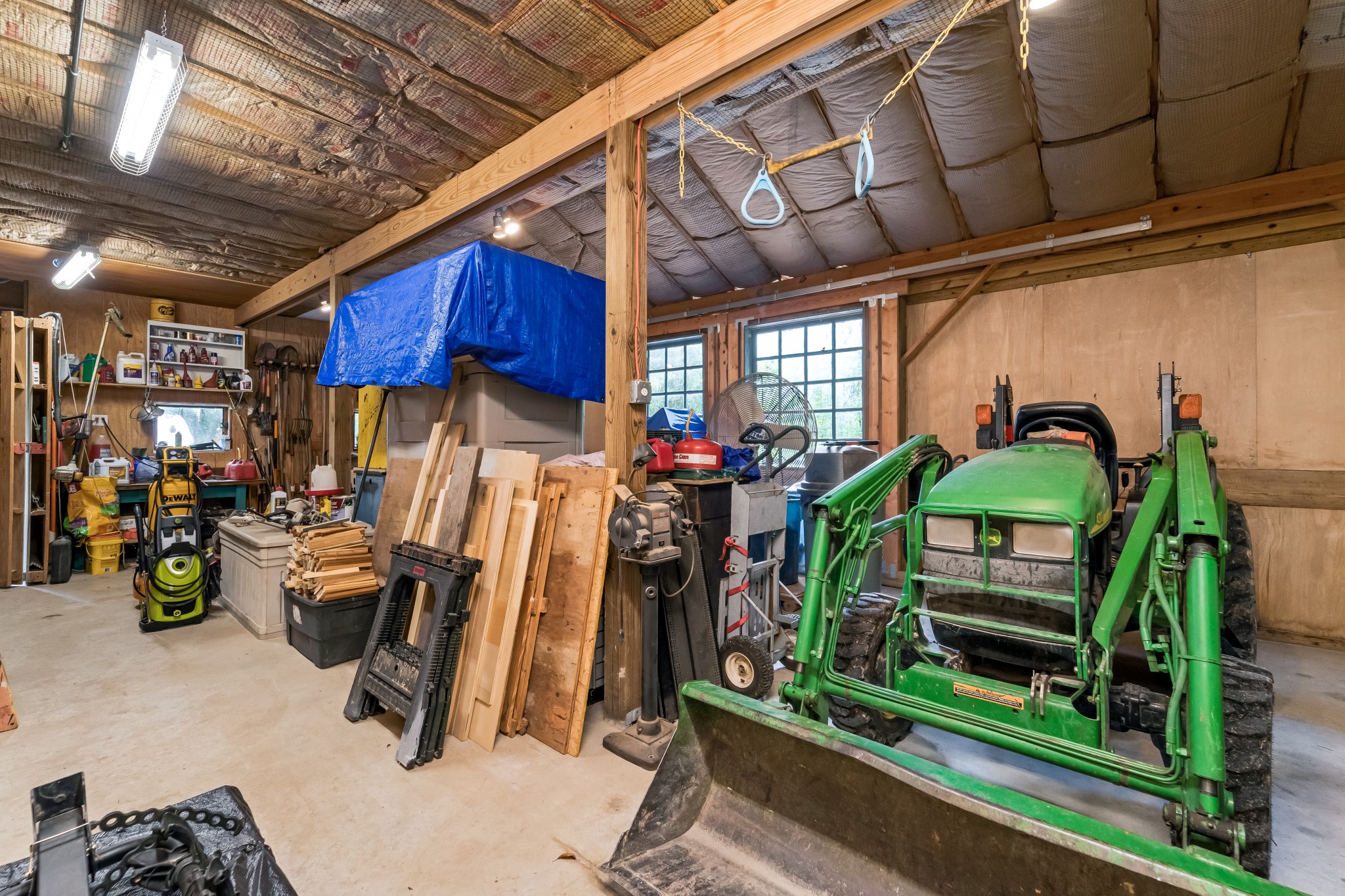 5564 Pinewood Road Franklin, TN 37064 - Photo 55 of 69 a view of a room with gym equipment