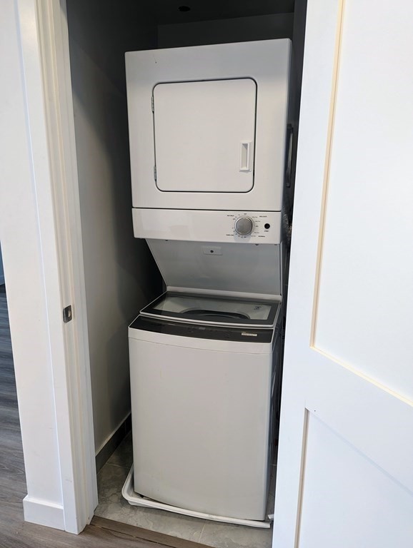 1133 North Shore Road, Unit 205 Revere, MA 02151 - Photo 11 of 20 a close view of washer and dryer