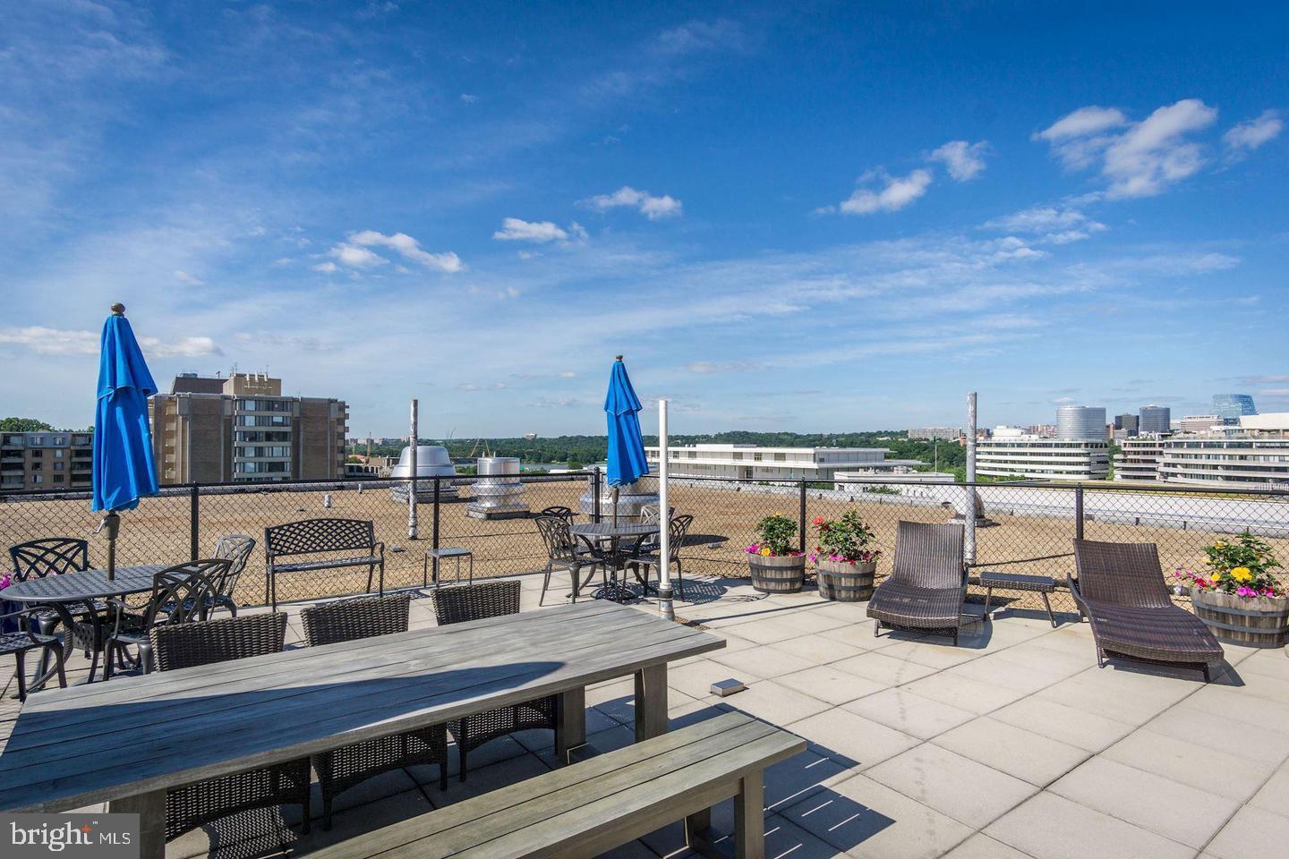 730 24th Street Northwest, Unit 709 Washington, DC 20037 - Photo 18 of 19 Roof Deck