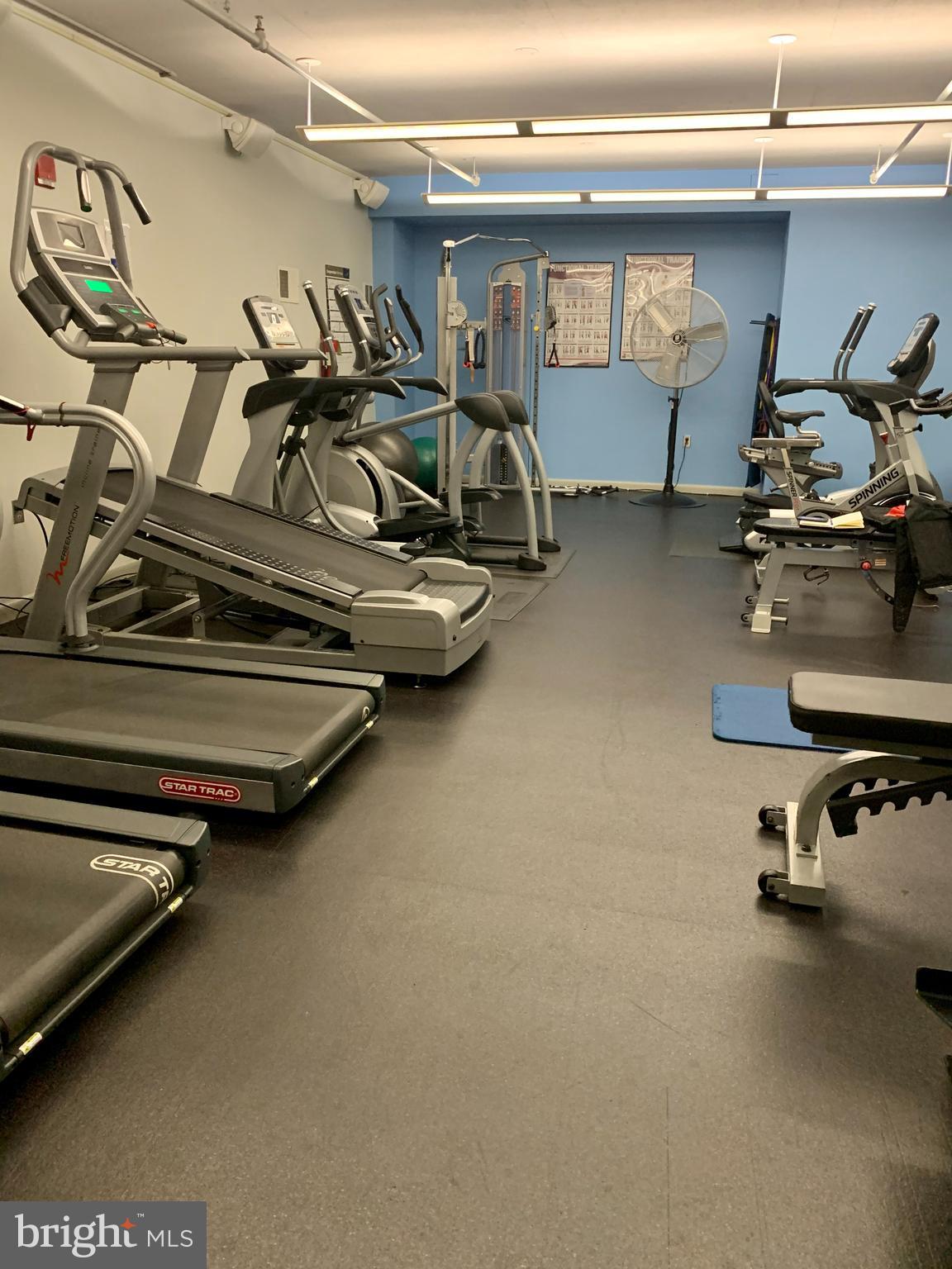 1300 N Street Northwest, Unit 508 Washington, DC 20005 - Photo 16 of 19 a view of a room with gym equipment