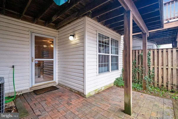 a view of house with wooden door