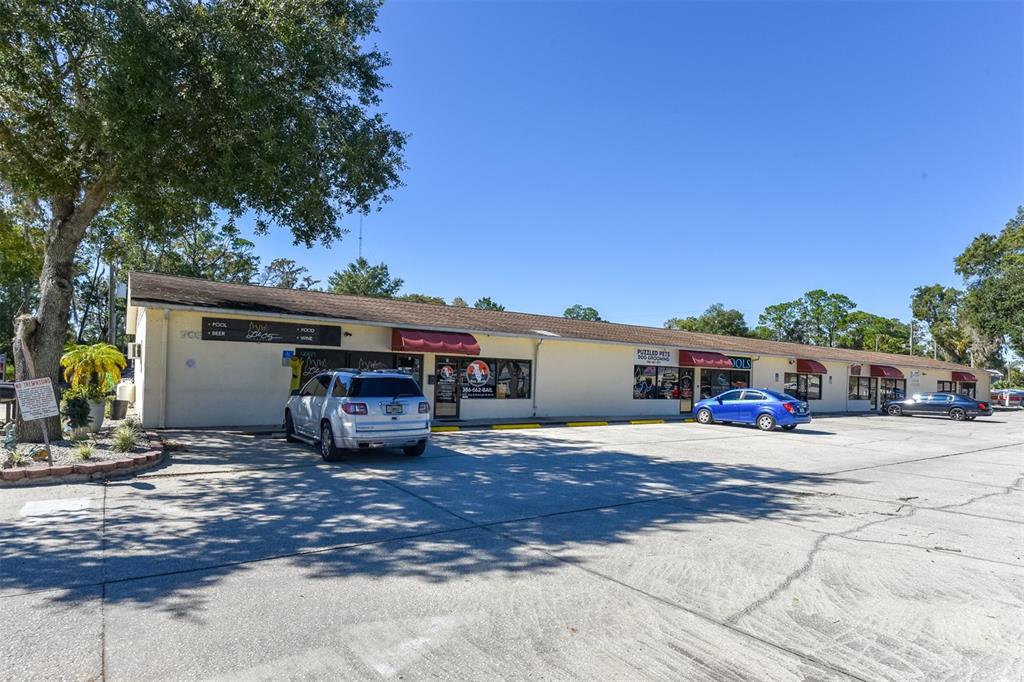 703 South State Street Bunnell, FL 32110 - Photo 4 of 25 a view of a house with a patio and a fire pit