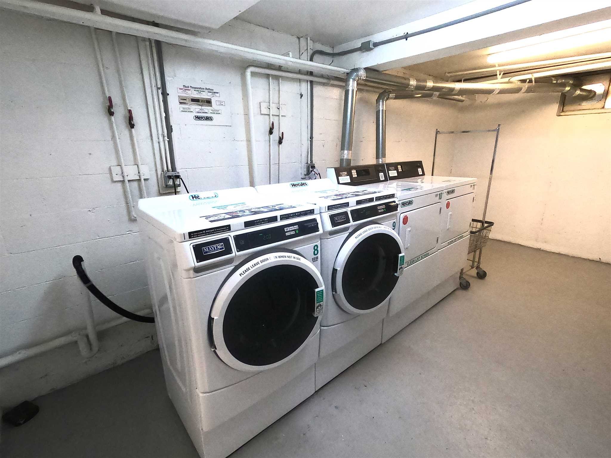 3 Hook Hyde Park, Unit 14A Poughkeepsie, NY 12601 - Photo 16 of 20 a utility room with dryer and washer