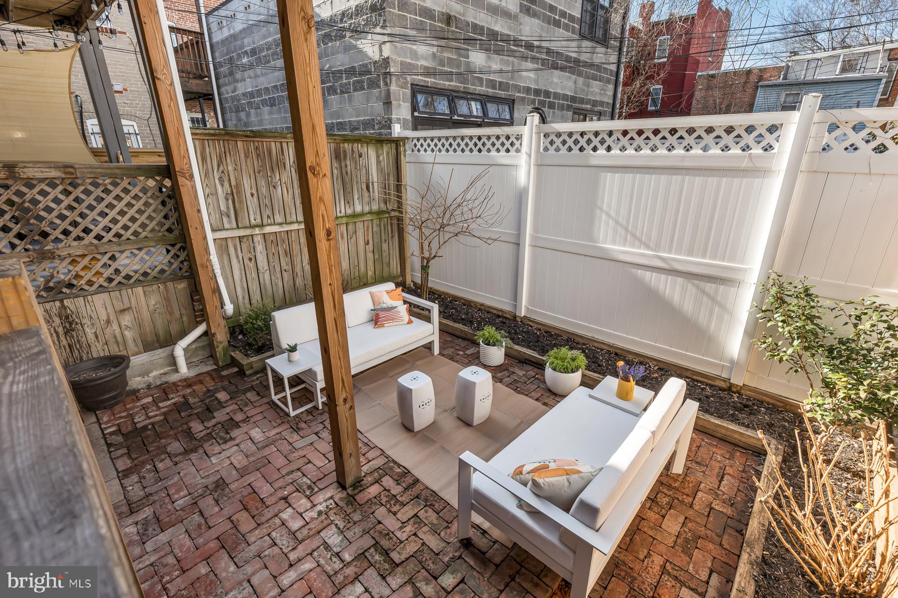 1606 5th Street Northwest, Unit 2 Washington, DC 20001 - Photo 29 of 34 a view of deck with patio