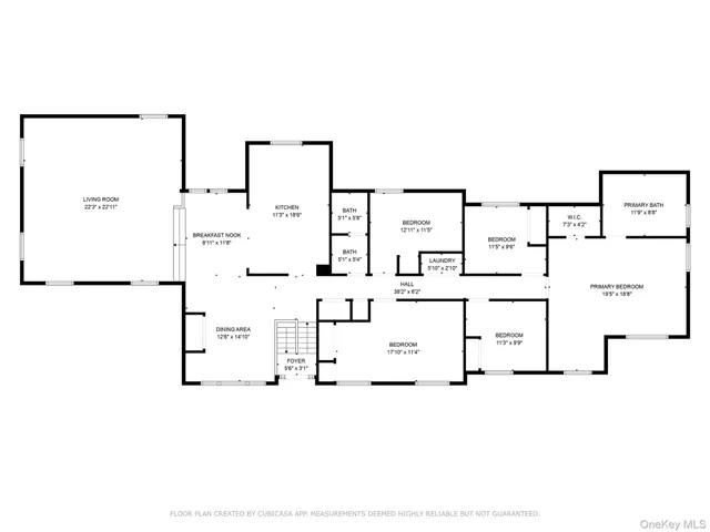 a black and white photo of a floor plan