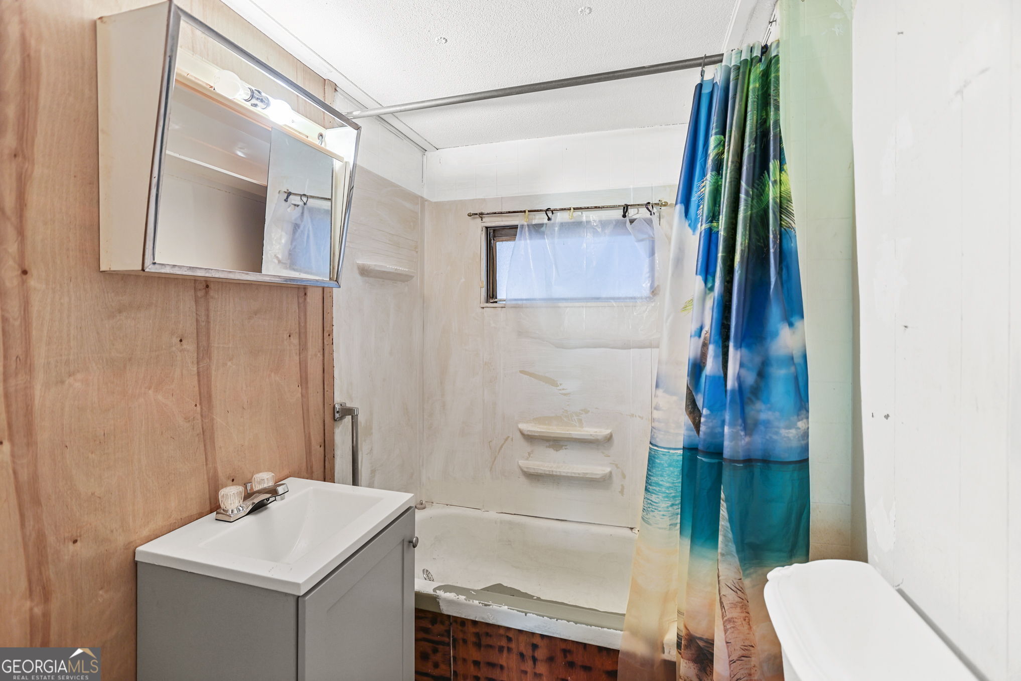 138 Main Street Sharpsburg, GA 30277 - Photo 26 of 34 a bathroom with a sink a toilet and shower