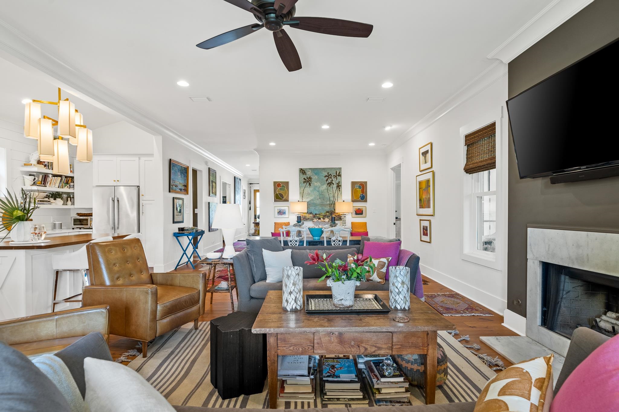 398 Fruit Tree Lane Fairhope, AL 36532 - Photo 8 of 50 Family Room to Dining