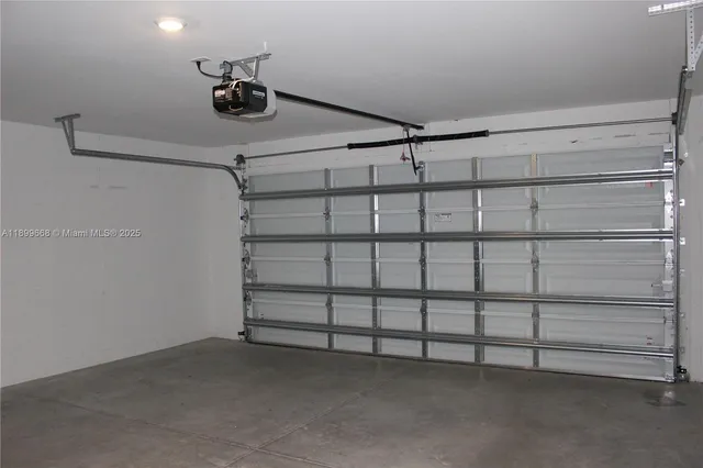 a view of a room that has a window