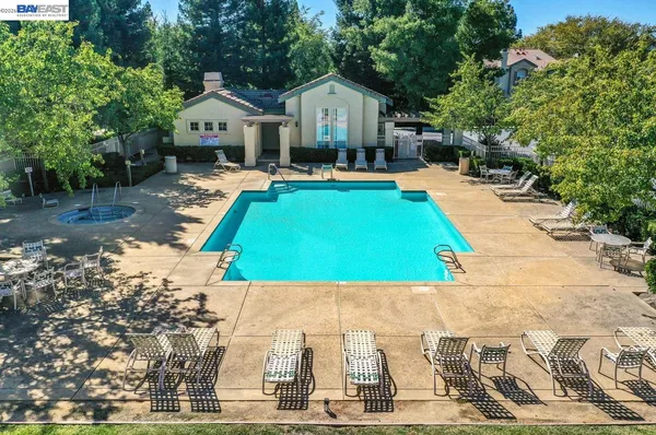 a house view with a outdoor space