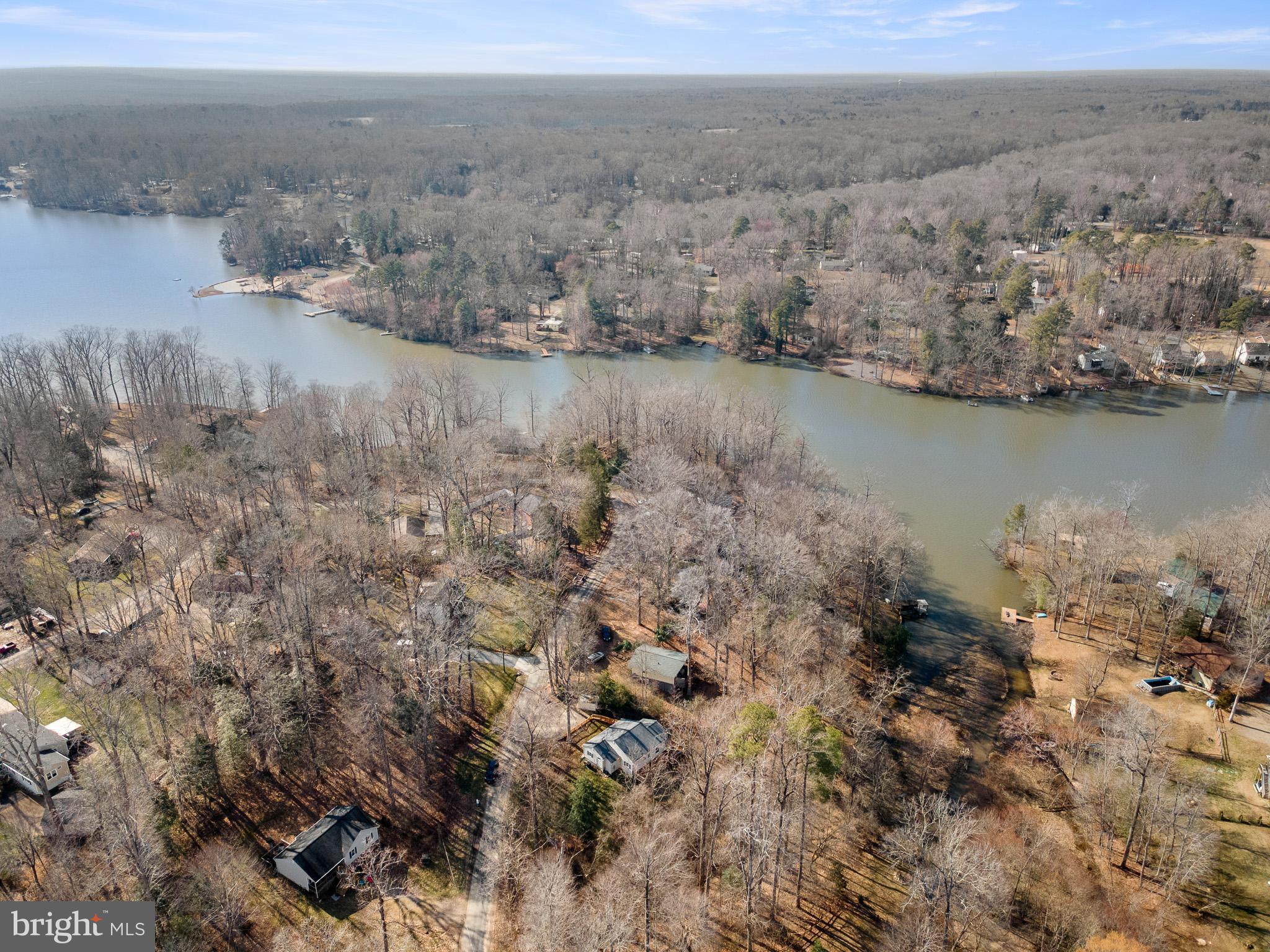 5708 Lakeview Road Quinton, VA 23141 - Photo 29 of 53 an aerial view of house with yard and mountain in the back