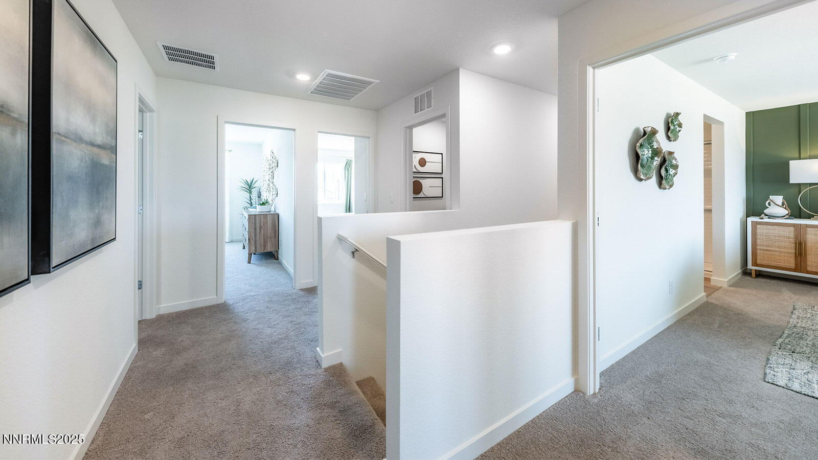 7559 Editor Drive Reno, NV 89506 - Photo 12 of 22 a view of hallway with furniture and a refrigerator