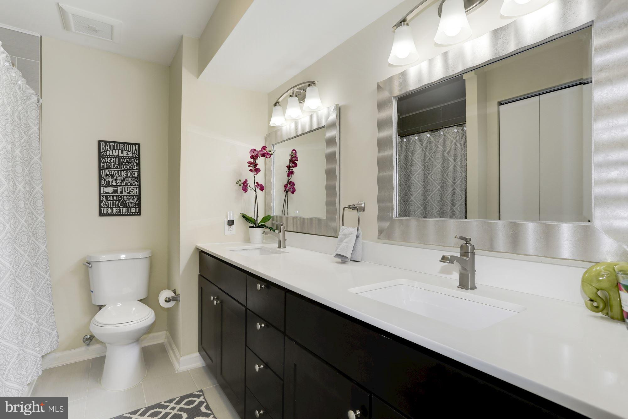 5404 Lightning View Road Columbia, MD 21045 - Photo 12 of 30 Main bath with huge vanity and double sinks