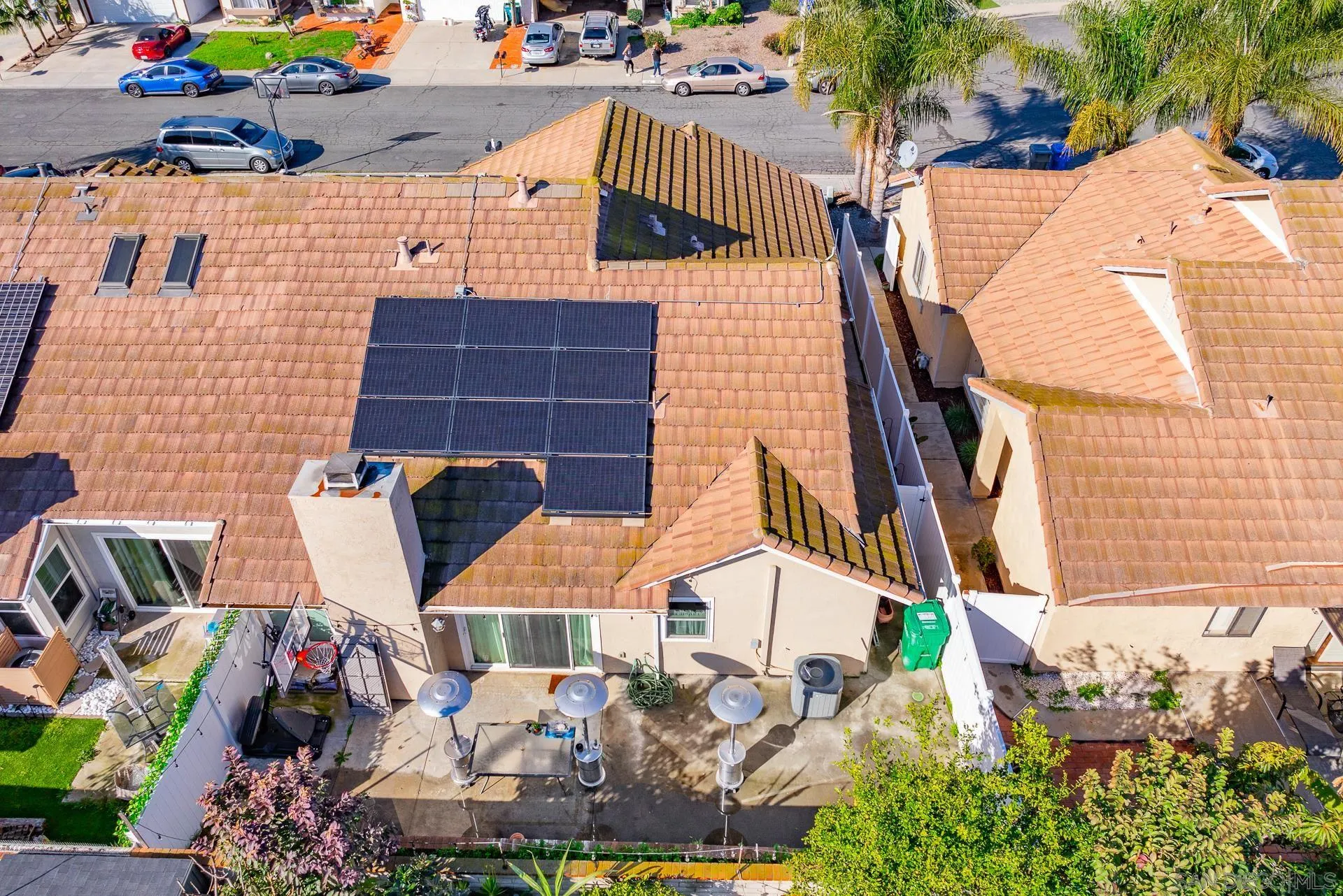 325 Wind Flower Way Oceanside, CA 92057 - Photo 37 of 41 an aerial view of a house with a yard and balcony