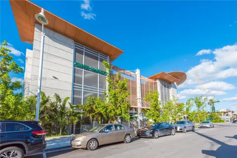 a view of a building with a pathway