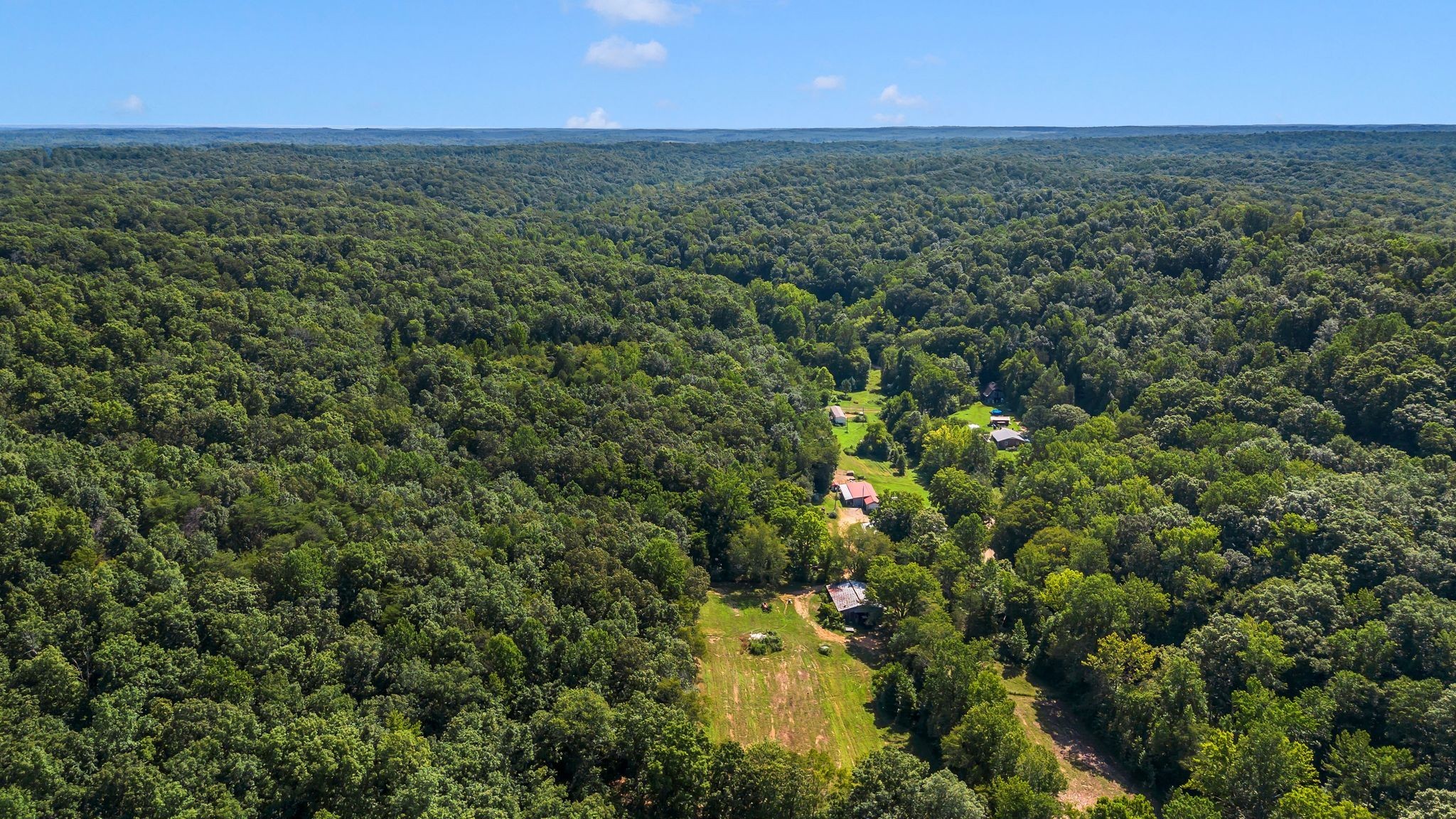 1369 Tanner Hollow Road Centerville, TN 37033 - Photo 9 of 17 an aerial view of a houses with a yard