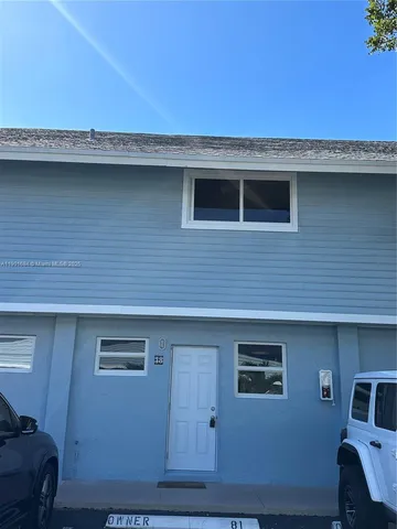 a view of a house with a space