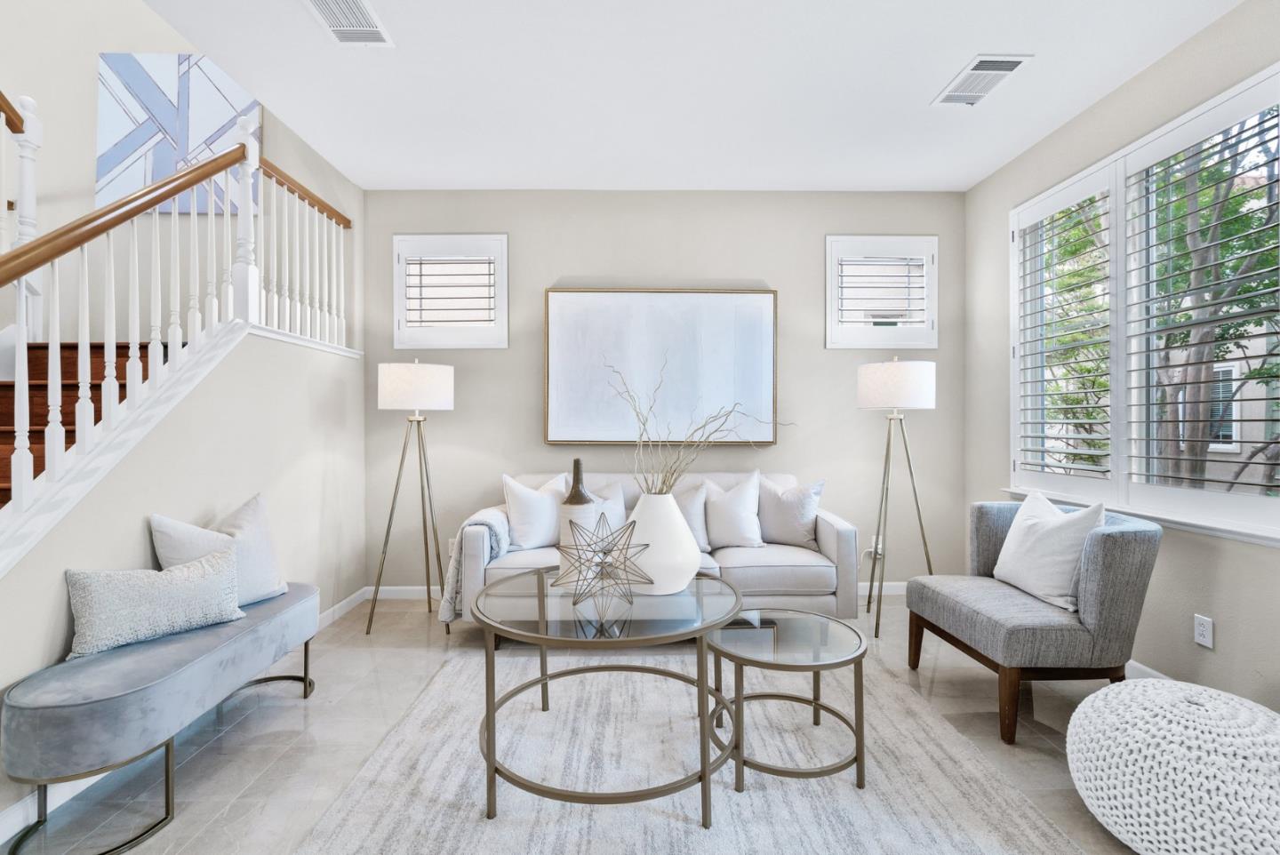 4334 Watson Circle Santa Clara, CA 95054 - Photo 5 of 38 a living room with furniture and a large window