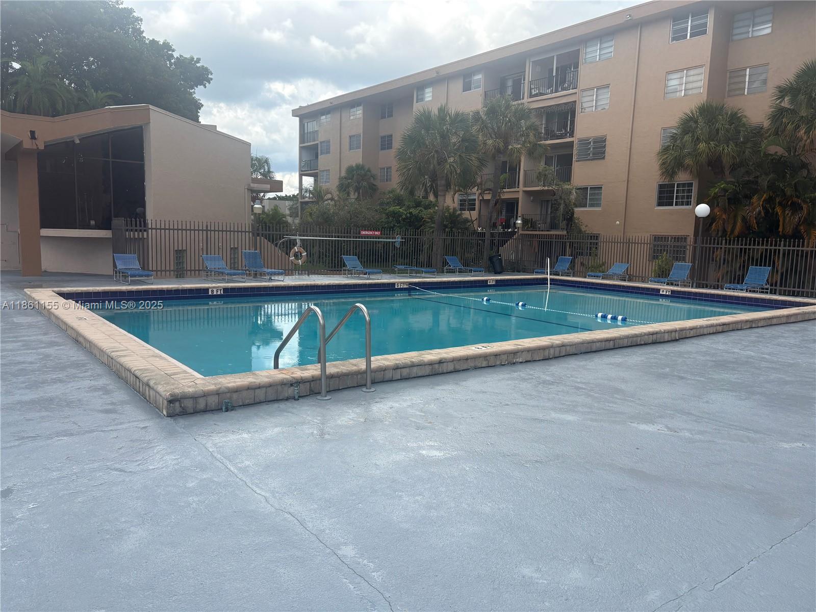 8889 Fontainebleau Boulevard, Unit 204 Miami, FL 33172 - Photo 25 of 28 a view of outdoor space and yard