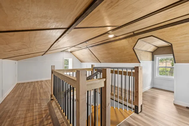 a view of a roof deck