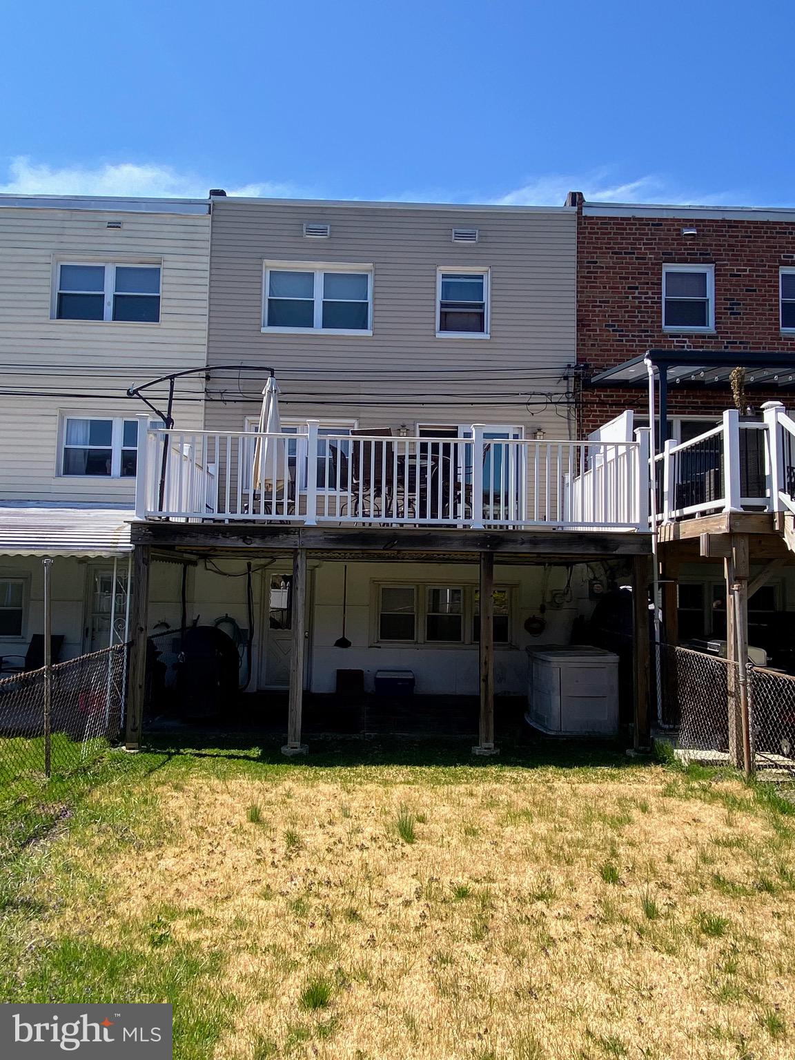 3137 Belgreen Road Philadelphia, PA 19154 - Photo 42 of 42 Deck from Fenced in Yard