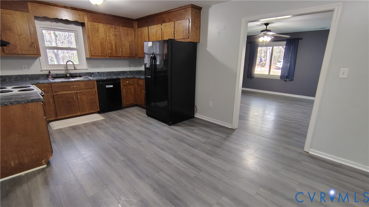 9514 Squirrel Level Road Petersburg, VA 23803 - Photo 7 of 32 Large Eat-In Kitchen with Refrigerator!