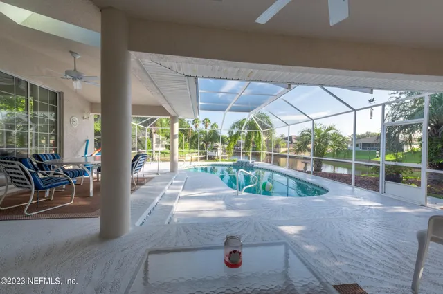 a view of a room with window