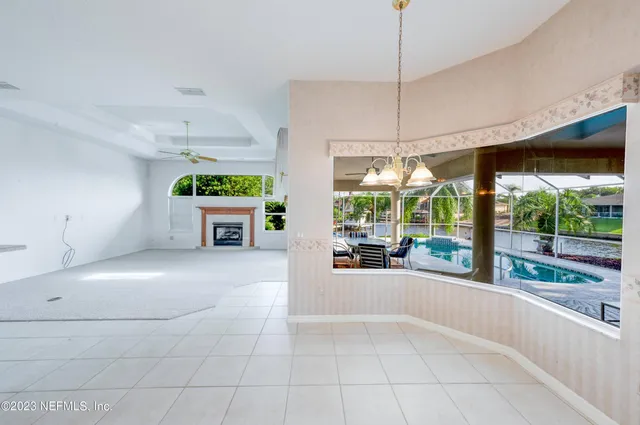 a view of a small space