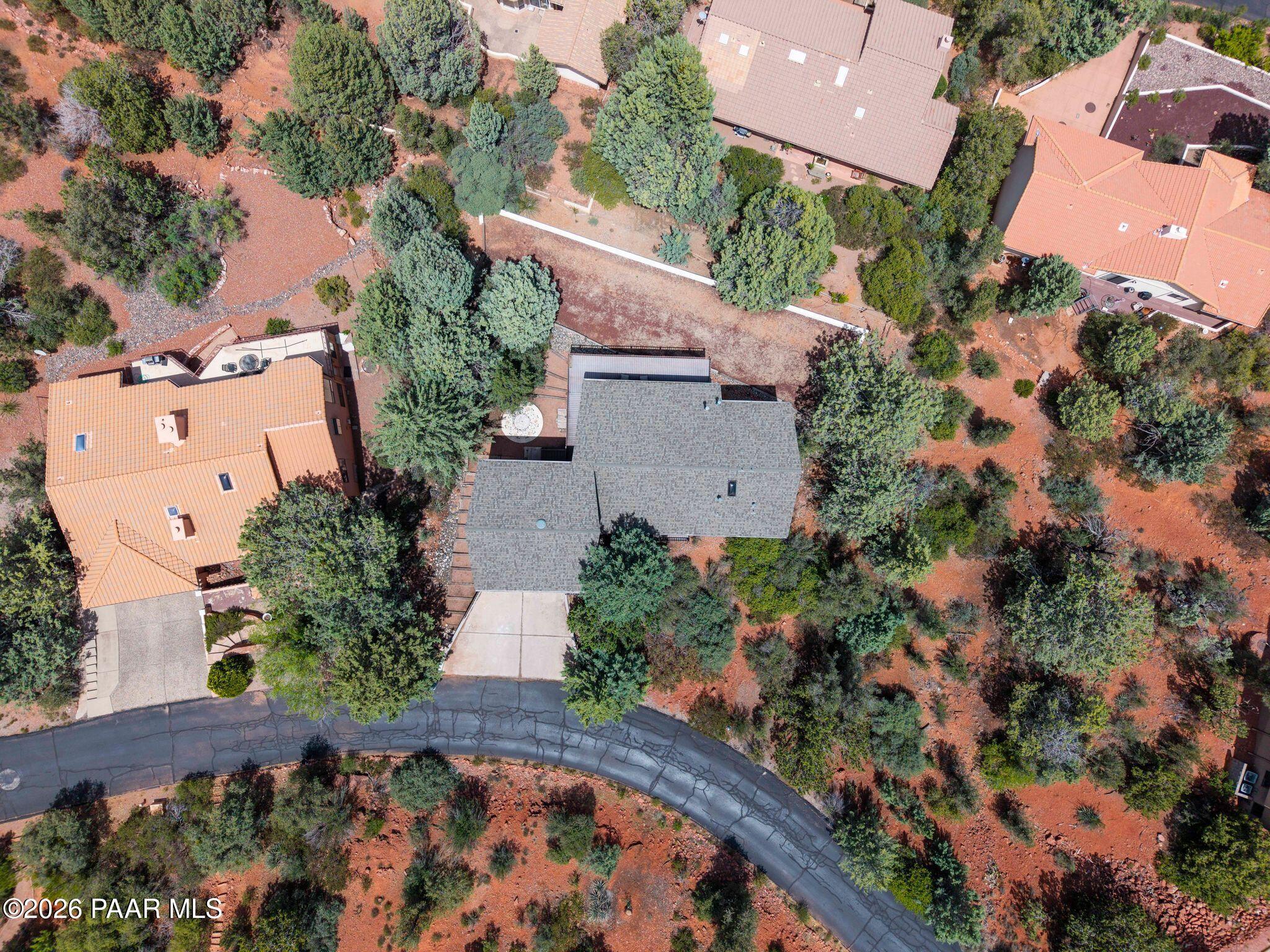125 Kashmir Road Sedona, AZ 86336 - Photo 112 of 130 526-Aerials