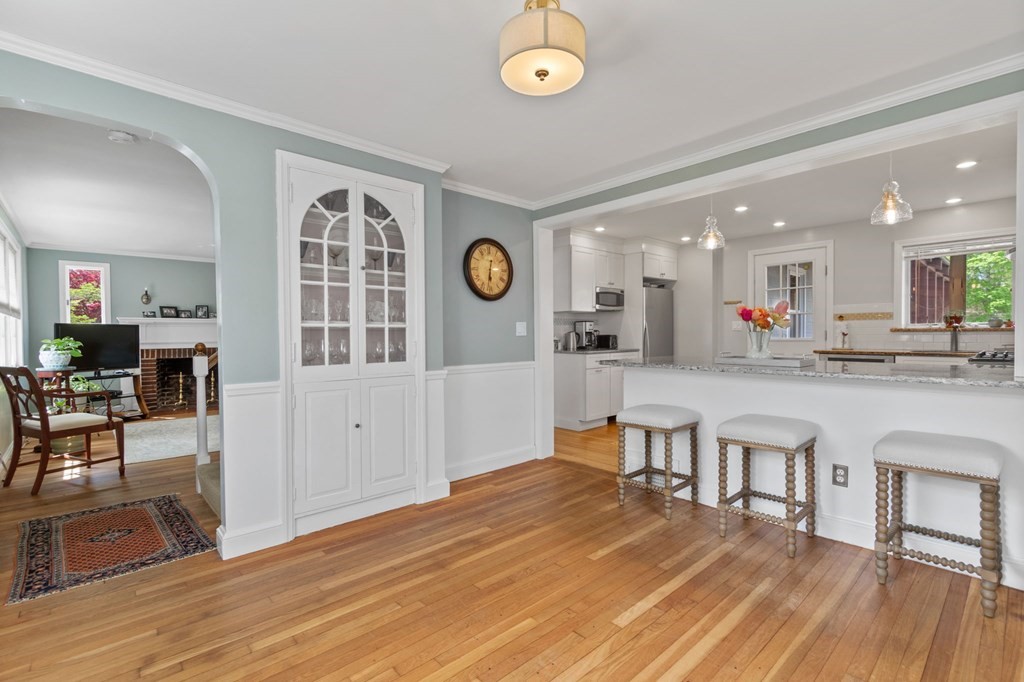 427 Main Street Hingham, MA 02043 - Photo 5 of 42 a view of a kitchen and dining room