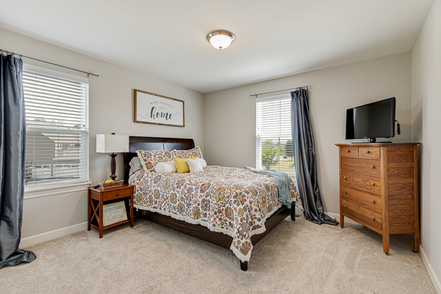 4380 John Milton Road Elgin, IL 60124 - Photo 22 of 30 a bedroom with a bed and a television