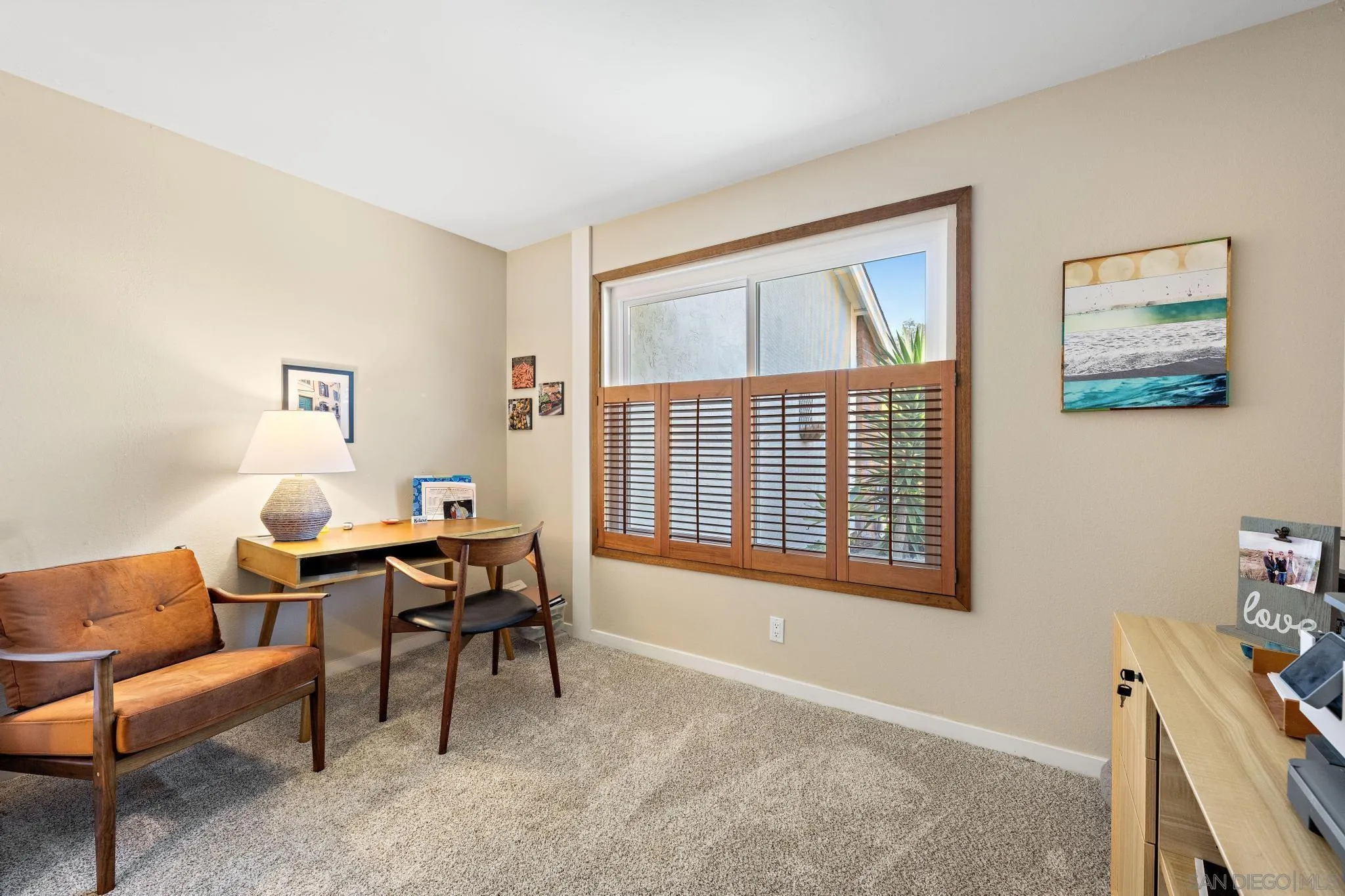 149 Beechtree Drive Encinitas, CA 92024 - Photo 17 of 55 a workspace with furniture and a window