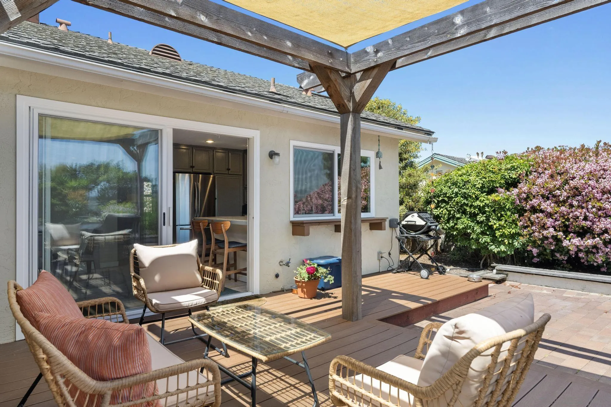 149 Beechtree Drive Encinitas, CA 92024 - Photo 29 of 55 a outdoor space with patio couch and chairs