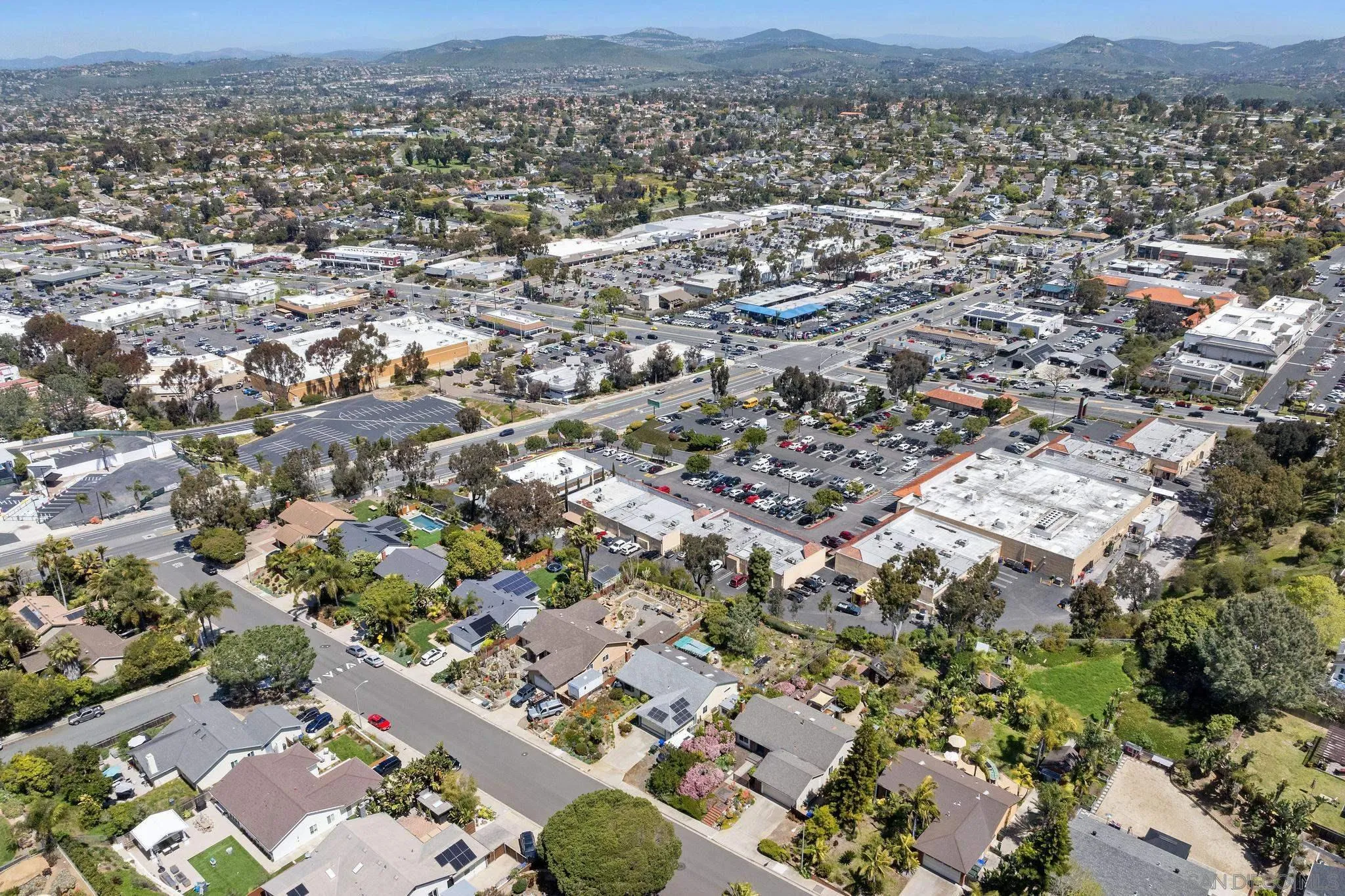 149 Beechtree Drive Encinitas, CA 92024 - Photo 51 of 55 an aerial view of a city with lots of residential buildings