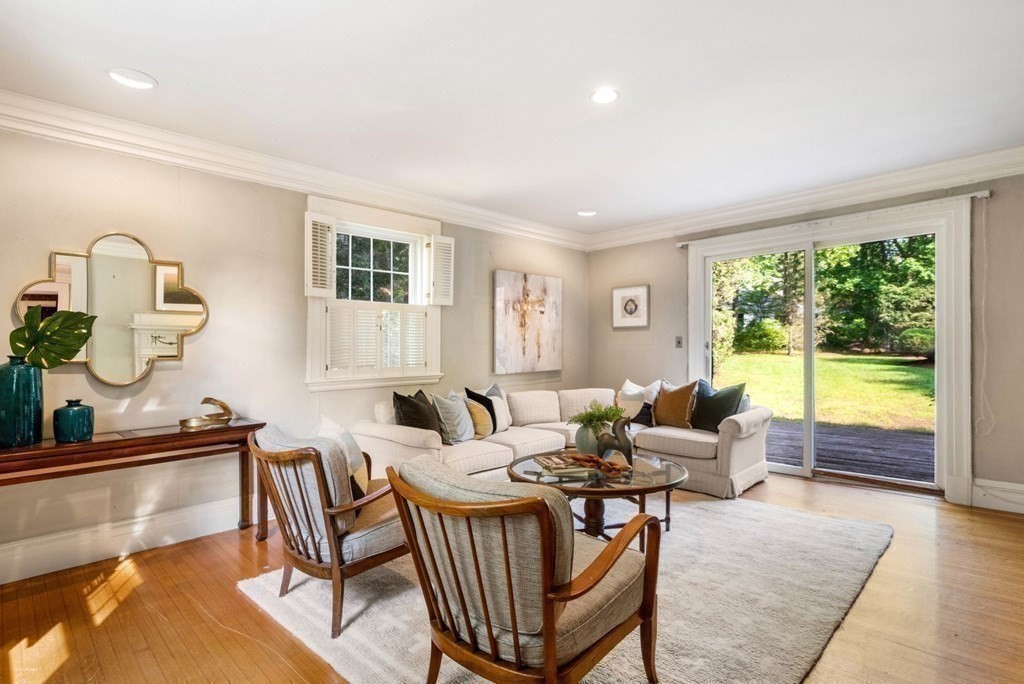 24 Percy Road Lexington, MA 02421 - Photo 8 of 38 a living room with furniture and a window