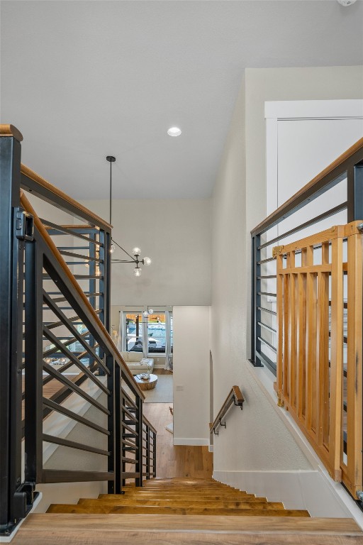542 Centerbrook Place Round Rock, TX 78665 - Photo 22 of 40 a view of entryway and hall with wooden floor