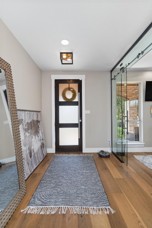 542 Centerbrook Place Round Rock, TX 78665 - Photo 4 of 40 a view of empty room with window and front door