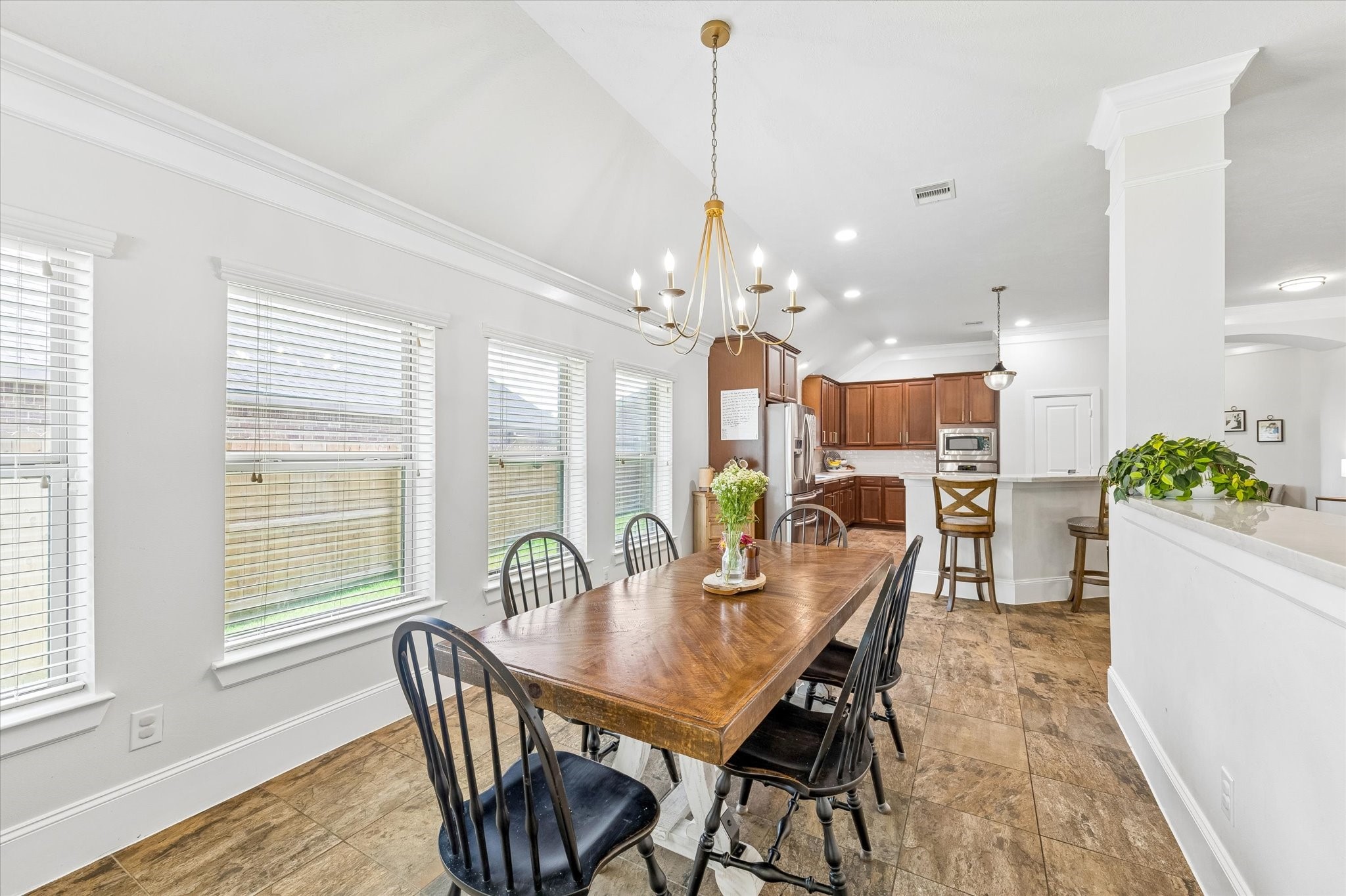 31306 Brighton Brook Lane Spring, TX 77386 - Photo 15 of 34 Open-concept dining room filled with natural light and positioned perfectly for everyday living.