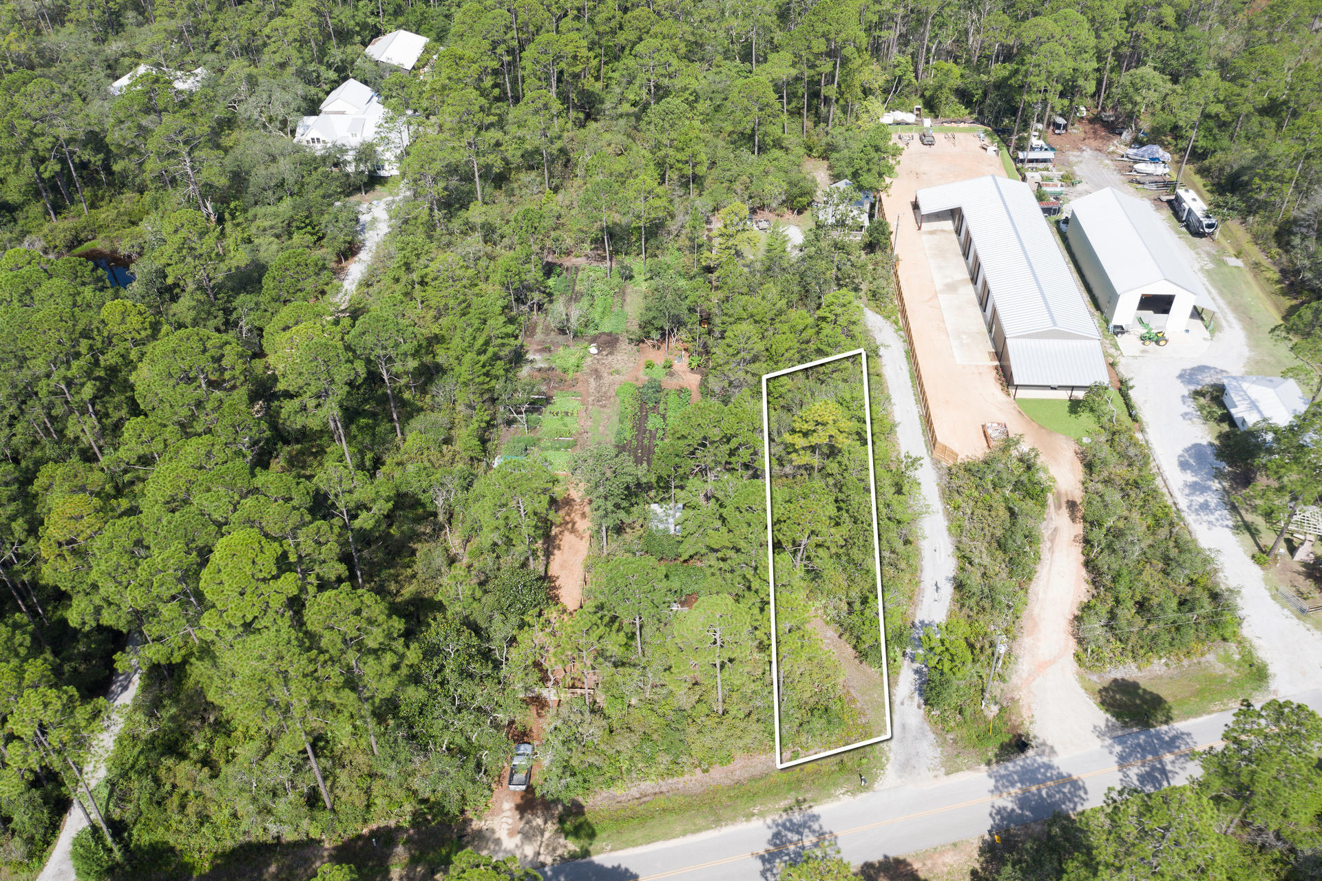 Lot 30 Dick Saltsman Road Santa Rosa Beach, FL 32459 - Photo 3 of 12 a view of a yard with plants