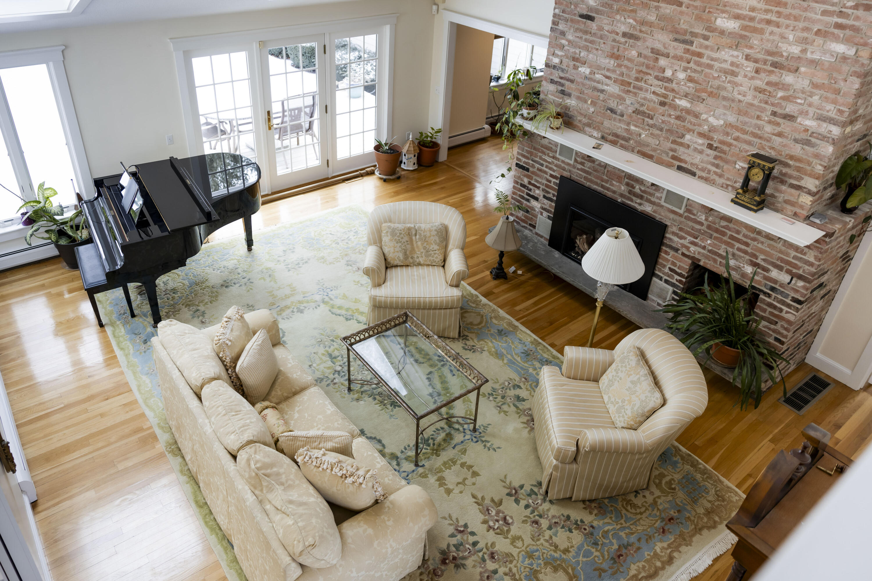 98 Bunker Hill Road Osterville, MA 02655 - Photo 13 of 88 a living room with furniture and a fireplace
