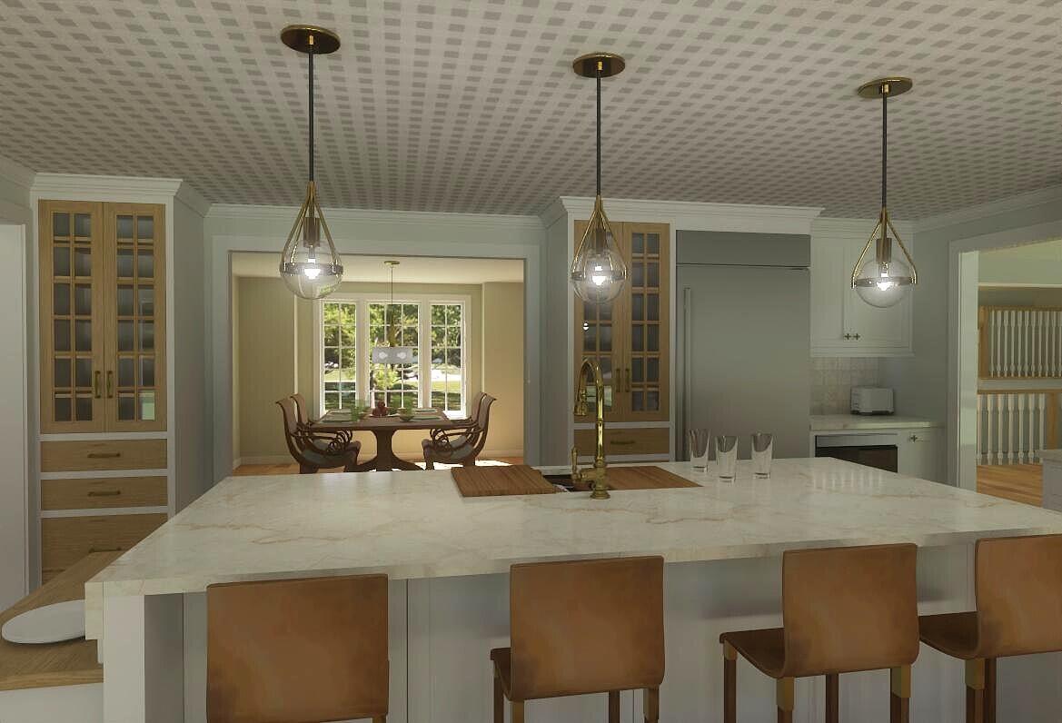 98 Bunker Hill Road Osterville, MA 02655 - Photo 23 of 88 Kitchen Remodel Rendering 3