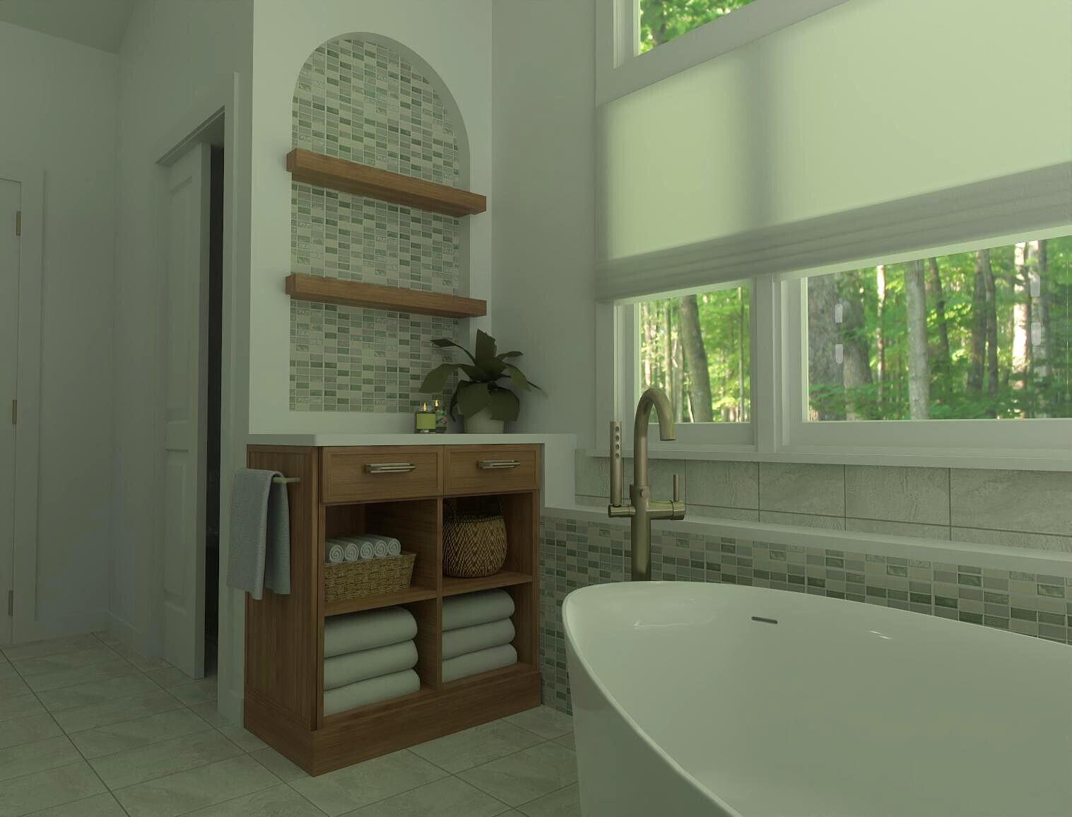 98 Bunker Hill Road Osterville, MA 02655 - Photo 50 of 88 Bath Remodel Rendering