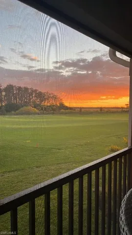 a view of outside space ocean and beach