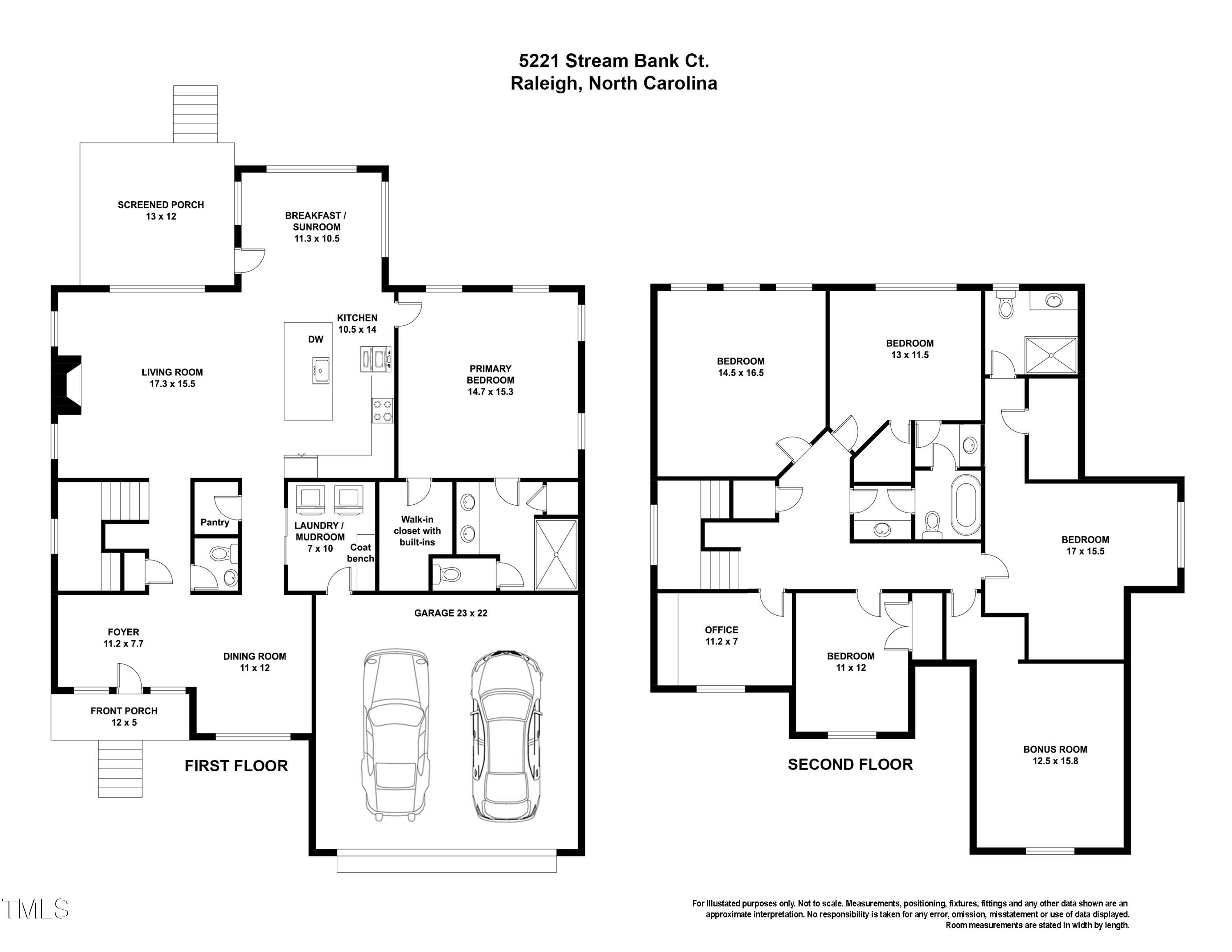 5221 Stream Bank Court Raleigh, NC 27603 - Photo 31 of 31 5221_StreamBank_floorplan