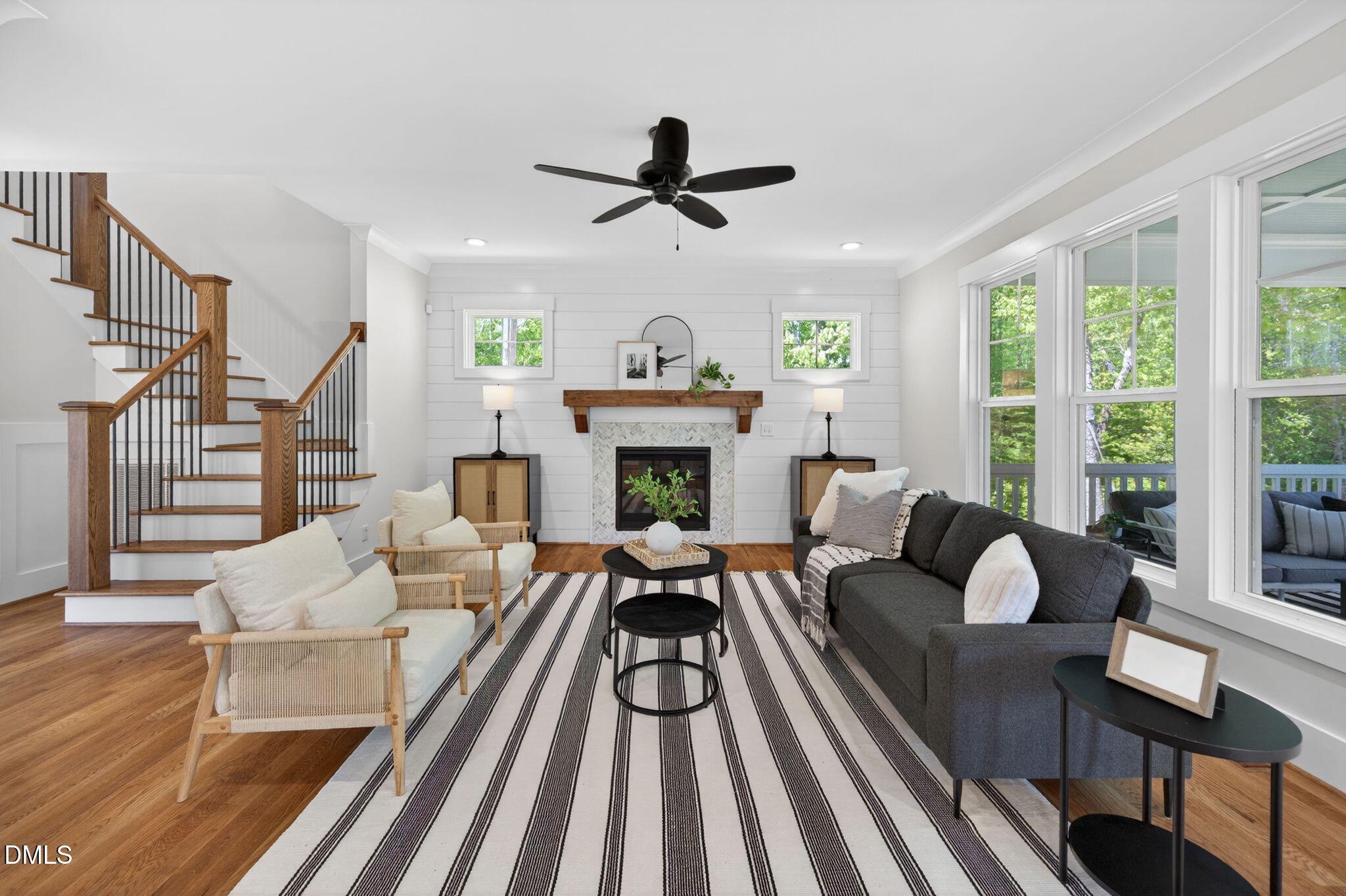 5221 Stream Bank Court Raleigh, NC 27603 - Photo 8 of 31 8_08-5221-stream-bank-ct-living-room