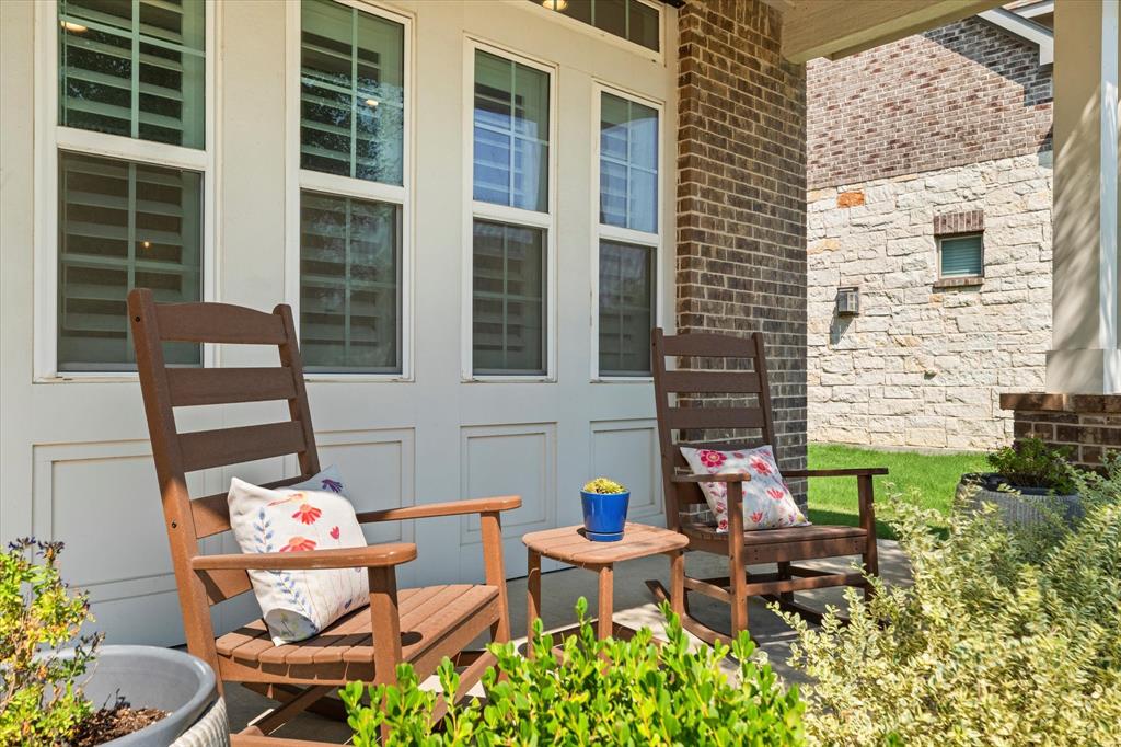 1561 William Way Dallas, TX 75234 - Photo 9 of 38 a backyard of a house with outdoor seating