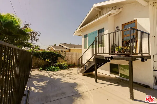a view of balcony and patio